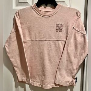 Authentic Disney World Light Pink Kids Long Sleeve Shirt - Size Children’s Large